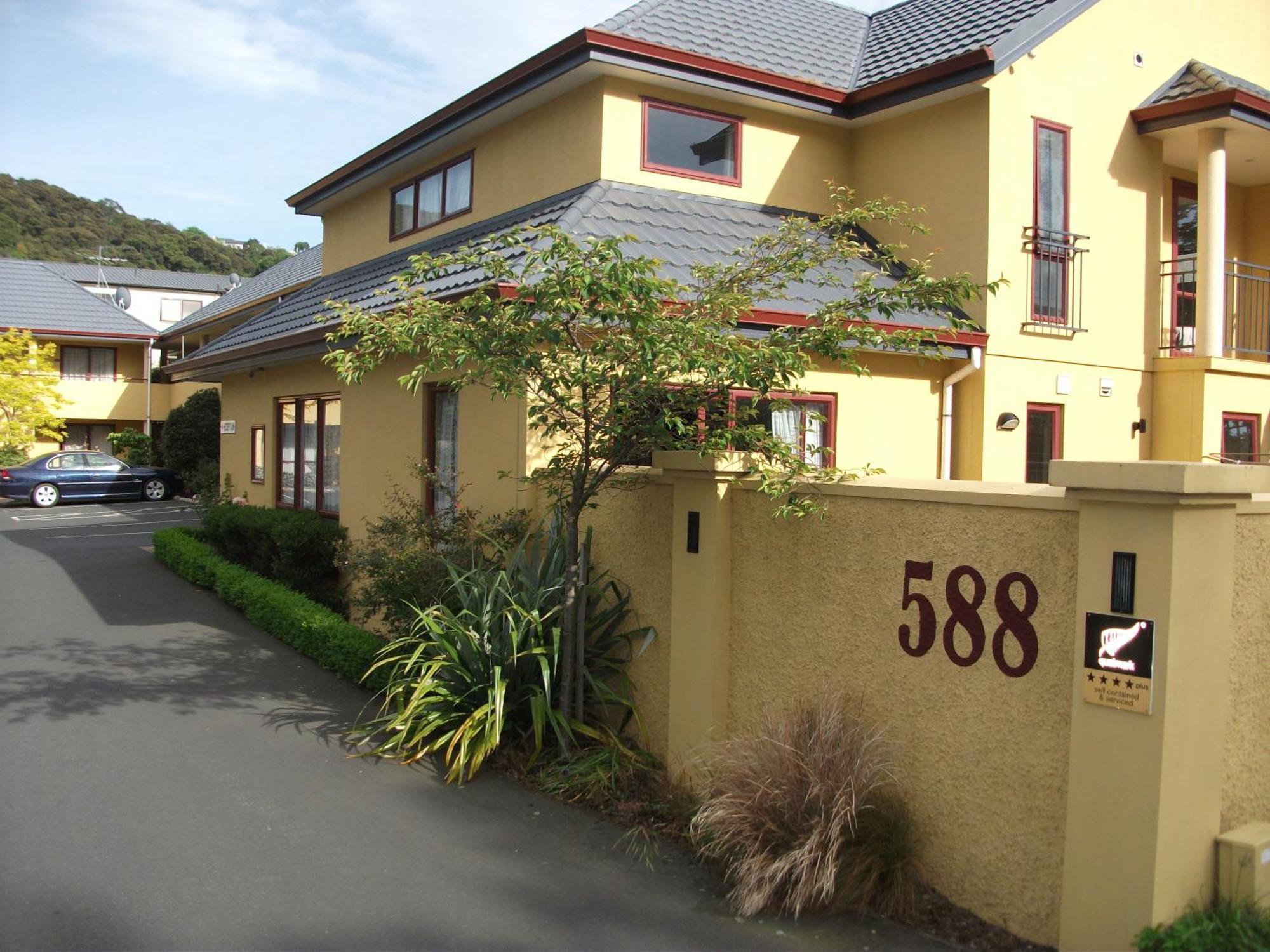 Alhambra Oaks Motor Lodge Dunedin Exteriör bild